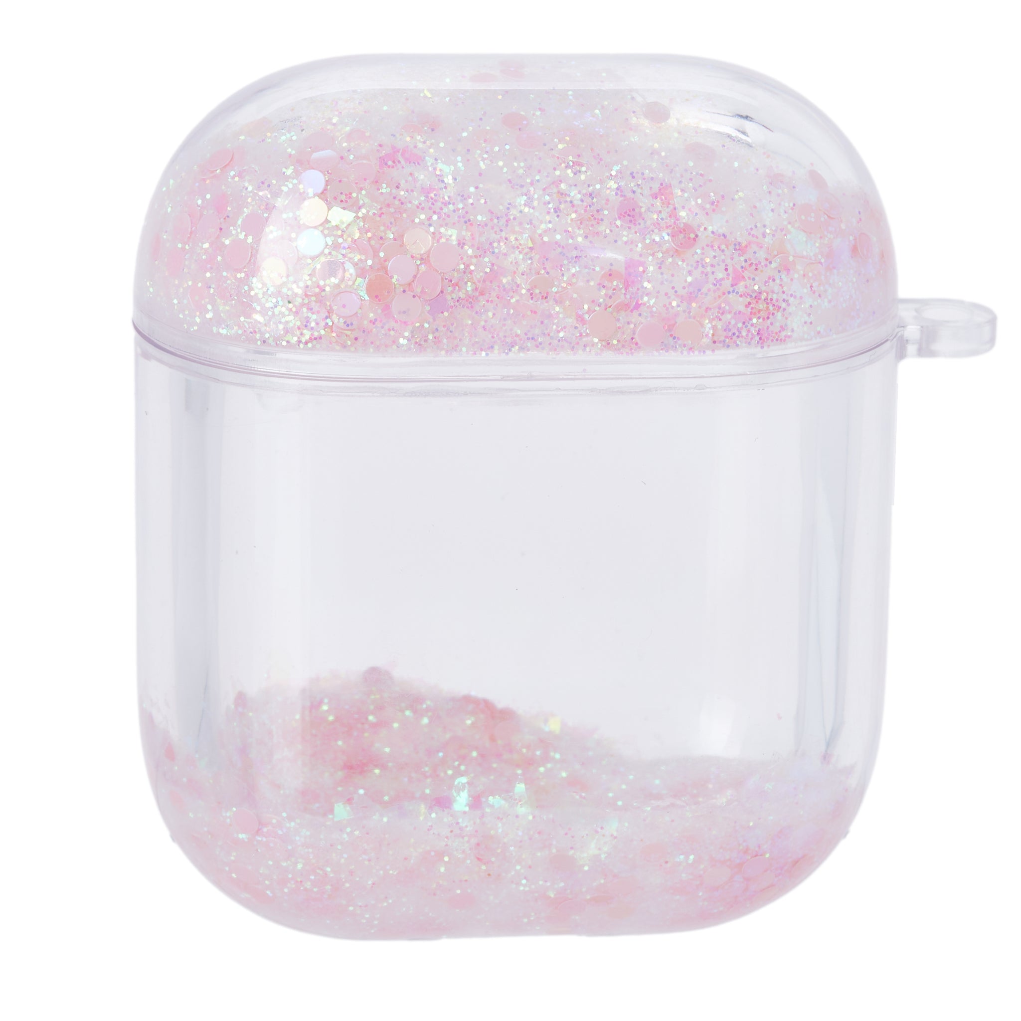 Pink Glitter Airpod Case