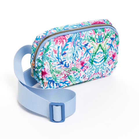 Adjustable Belt Bag - Blue