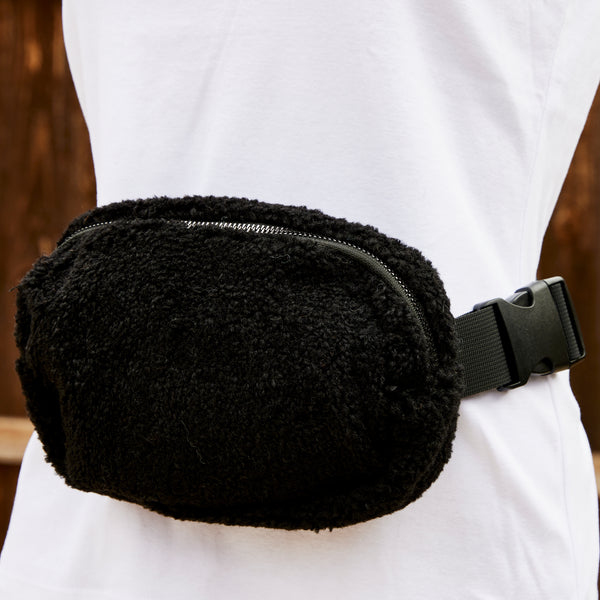 Adjustable Belt Bag - Black